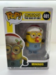 Funko Pop - Minions the Rise of Gru 401, na caixa, no estado das fotos