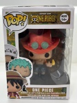 Funko Pop - One Piece ( Portugas D.Ace), na caixa, no estado das fotos