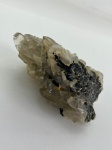 Quartzo Acitrinado e Turmalina Negra, medindo 9,2x4,8cm