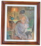 Delphin ENJOLRAS (1857-1945) - pastel s/ cartão, medindo: 61 cm x 50 cm e 72 cm x 61 cm