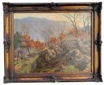 J. FERNANDES (Escola Espanhola) - oleo s/ tela, medindo: 56 cm x 70 cm e 86 cm x 71 cm