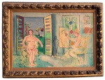 Raoul DUFY (1877-1953) - oleo s/ tela, "Ic Mazapaki", medindo: 47 cm x 67 cm e 66 cm x 87 cm