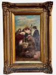 R.CAPILES - oleo s/ tela, medindo: 45 cm x 26 cm e 47 cm x 67 cm