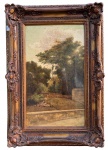 Henrique TRIBOLET (1862-?) - oleo s/ tela, medindo: 44 cm x 25 cm e 61 cm x 42 cm