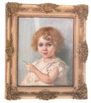 Arthur John ELSLEY (1861-1952) - oleo s/tela, medindo: 52 cm x 60 cm e 44 cm x 36 cm