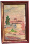 Charles LAPICQUE (1898-1988) - aquarela s/ papel, medindo: 25 cm x 15 cm e 29 cm x 20 cm