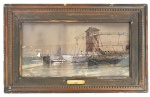 ???? (1885) - aquarela s/ papel, medindo; 31 cm x 62 cm e 52 cm x 82 cm