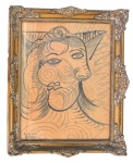 MOZAM ??? (28.7.40) - Paris - aquarela s/ papel, medindo: 44 cm x 34 cm e 43 cm x 53 cm