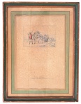 Gravura colorida europeia, medindo: 50 cm x 34 cm e 68 cm x 50 cm