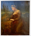 Angelika KAUFMANN (atrib.) - oleo s/ tela, medindo: 1,01 m x 84 cm