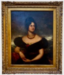 Pintura Europeia, artista não identificado, oleo s/ tela, medindo: 72 cm x 92 cm e 1,00 m x 1,20 m