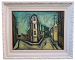 Quadro moderno oleo s/ tela, s/ assinatura, medindo: 74 cm x 1,00 m e 1,14 m x 1,39 m