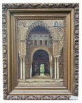 A.LIGER (Sevilla) - oleo s/ tela, medindo: 26 cm x 36 cm e 38 cm x 48 cm
