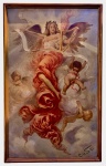 C.V.St. - oleo s/ tela, medindo: 95 cm x 57 cm
