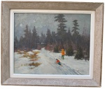 B.T. HAYMOB (pintura Russa) - oleo s/ tela, medindo: 40 cm x 50 cm e 60 cm x 50 cm