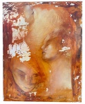 BIANELI - pintura s/ tela, precisa restauro, medindo: 1,00 m x 80 cm