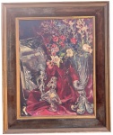 Georgina DE ALBUQUERQUE (1885-1962) - oleo s/ tela, medindo: 80 cm x 62 cm e 87 cm x 1,04 m