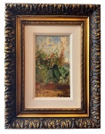 Arthur Timótheo da Costa (1882-1923) - oleo s/ madeira, medindo: 19 cm x 11 cm e 27 cm x 34 cm