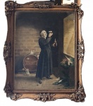 Léo HERRMANN (1853-1927) - pintura s/ papel, medindo: 24 cm x 20 cm e 25 cm x 31 cm