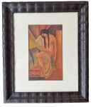Antonio Gonçalves GOMIDE (1895-1967) - pastel s/ papel, medindo: 28 cm x 17 cm e 42 cm x 49 cm