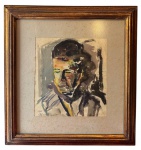 Flavio DE CARVALHO (1899-1973) - aquarela s/ papel, datado 1929, medindo: 22 cm x 25 cm e 41 cm x 44 cm 