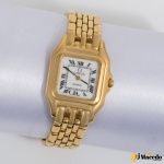 Relógio Omega Vintage Feminino Ouro Amarelo 18k Quartzo 22mm Ponteiro de segundos . Tamanho da pulse