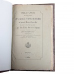 Rev. Frei Fidelis Maria de Fognano. Relatorio apresentado ao Exmº Sr Presidente da Provincia de Pernambuco Dr Innocencio Marques d’Araujo Góes. Recife: Typ. de F. P. Boulitreau, 1889. Documento administrativo que registra as atividades e observações do autor no contexto da gestão provincial. Frei Fidelis, missionário capuchinho, atuava como diretor da Colônia Orphanológica Isabel, instituição voltada à assistência de menores em situação de vulnerabilidade. O relatório apresenta dados sobre o funcionamento da colônia, suas necessidades, e propostas de melhoria, refletindo a atuação do poder público e da Igreja em áreas sociais no final do Império. Esse tipo de publicação era comum nas províncias brasileiras e fazia parte dos registros oficiais enviados aos presidentes provinciais como prestação de contas anual.