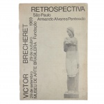 Victor Brecheret. Retrospectiva. São Paulo: MAB-FAAP, 1969. Catálogo da exposição retrospectiva realizada entre 29 de setembro e 29 de outubro de 1969, com curadoria de Carlos von Schmidt. Reuniu obras monumentais e peças menores do escultor Victor Brecheret (1894–1955), destacando sua contribuição à arte brasileira. Inclui textos de Maurice Raynal e Carlos von Schmidt, notas biográficas, retrato em preto e branco, reproduções de obras e listagem por tipo de matéria-prima. Edição bilíngue em português e inglês.