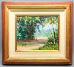 QUADRO - MAUCHA - OST - PARQUE HOTEL - RJ - 1987. Med. 40x44 cm.