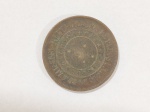BRONZE - MOEDA 40 REIS - REPUBLICA, ANO 1893 MOEDA MUITO BEM CONSERVADA, PORÉM APRESENTA PÁTINA DO TEMPO, VENDIDA NO ESTADO DESCRITO. SE AINDA HOUVER DÚVIDAS, ESCLARECER ANTES DA DO LEILÃO.