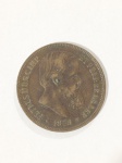 BRONZE - MOEDA 40 REIS - IMPÉRIO, ANO 1878 MOEDA MUITO BEM CONSERVADA, PORÉM APRESENTA PÁTINA DO TEMPO, VENDIDA NO ESTADO DESCRITO. SE AINDA HOUVER DÚVIDAS, ESCLARECER ANTES DA DO LEILÃO.