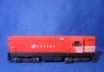 Ferromodelismo - Locomotiva G12 Fepasa , Frateschi Trens Elétricos - Escala HO - ( Peças internas soltas) no estado, não testado, em metal (Ferromodelismo, Trenzinho, Brinquedo, Colecionismo, Ferrovias)