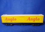 Ferromodelismo - Vagão Isotérmico Anglo - Frateschi Trens Elétricos - Escala HO - no estado, não testado, em metal (Ferromodelismo, Trenzinho, Brinquedo, Colecionismo, Ferrovias)