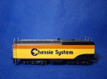 Ferromodelismo - Vagão Chessie System - Bachmann trens Elétricos - Escala HO - completa no estado, não testado (Ferromodelismo, Trenzinho, Brinquedo, Colecionismo, Ferrovias)