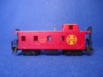 Ferromodelismo - Bachmann Vagão de Frenagem `Santa Fé` - Bachmann Trens Elétricos - Escala HO - completa no estado, não testado (Ferromodelismo, Trenzinho, Brinquedo, Colecionismo, Ferrovias)