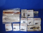 Ferromodelismo - componentes, engates, circuito, diversas peças de reposição ainda na embalagem original e lacradas - Escala HO - Lote com 11 peças - no estado, não testado (Ferromodelismo, Trenzinho, Brinquedo, Colecionismo, Ferrovias)