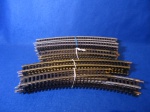 Ferromodelismo - Trilhos Escala HO - Lote com 36 peças contendo trilhos diversos - no estado, não testado (Ferromodelismo, Trenzinho, Brinquedo, Colecionismo, Ferrovias)