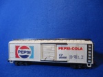 Ferromodelismo - Vagão Pepsi-Cola - ATMA Trens Elétricos - Escala HO - no estado, não testado (Ferromodelismo, Trenzinho, Brinquedo, Colecionismo, Ferrovias)