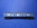 Ferromodelismo - Vagão Gôndola B&O 371629, Chessie System - Playart Trens Elétricos - Escala HO - no estado, não testado, (Ferromodelismo, Trenzinho, Brinquedo, Colecionismo, Ferrovias)