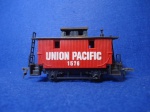 Ferromodelismo - Vagão Caboose 1576, Union Pacific - Playart Trens Elétricos - Escala HO - no estado, não testado, (Ferromodelismo, Trenzinho, Brinquedo, Colecionismo, Ferrovias)
