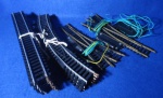 Ferromodelismo - Trilhos Escala HO - Lote com 18 peças contendo trilhos e desvios - no estado, não testado, em metal (Ferromodelismo, Trenzinho, Brinquedo, Colecionismo, Ferrovias)