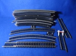 Ferromodelismo - Trilhos Escala HO - Lote com 29 peças contendo trilhos - no estado, não testado, em metal (Ferromodelismo, Trenzinho, Brinquedo, Colecionismo, Ferrovias)