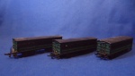 Ferromodelismo - 03 itens - Vagões Bachmann para peças de reposição e restauro - para restauro - Trens Elétricos - Escala HO - no estado, não testado (Ferromodelismo, Trenzinho, Brinquedo, Colecionismo, Ferrovias)