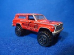 Carrinho Miniatura - MAJORETTE Cherokee 4x4 - nº 236 - em metal - Industr. Francesa - NO ESTADO ( carrinho, modelismo, colecionismo, miniatura, brinquedo)