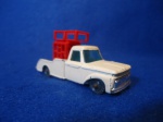 Carrinho Miniatura - HUSKY - Camionete Andaime Ford F350 Truck - Industr. Inglesa - NO ESTADO ( carrinho, modelismo, colecionismo, miniatura, brinquedo)