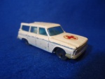 Carrinho Miniatura - HUSKY - Ambulância Studebaker Wagonaire- Industr. Inglesa - NO ESTADO ( carrinho, modelismo, colecionismo, miniatura, brinquedo)