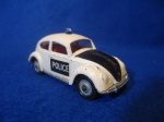 Carrinho Miniatura - HUSKY - Viatura de Policia, Fusca Volkswagem 1300 - Industr. Inglesa - NO ESTADO ( carrinho, modelismo, colecionismo, miniatura, brinquedo)