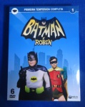 Batman e Robin - DVD´s, primeira temporada completa 6 DVD´s em muito bom estado - (Hérois da TV, Filmes Clássicos, colecionismo)