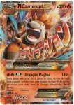 POKÉMON - Mega Camerupt EX Promo XY198 - Erupção Magma - Carta Gigante ( colecionismo, colecionador, jogos, animes, estratégia)