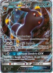 POKÉMON - UMBREON - GX SM36/200 - Carta Gigante ( colecionismo, colecionador, jogos, animes, estratégia)